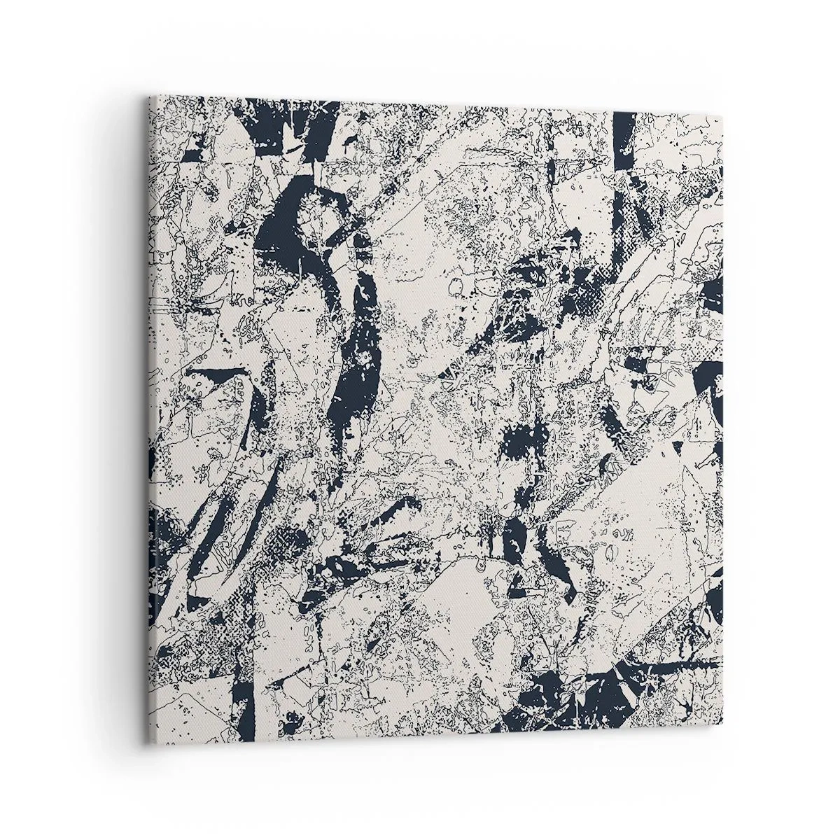 Canvastavla - Bild på duk - Motsatsernas interpenetration - 50x50 cm