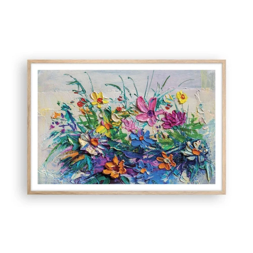 Affisch i ram av ljusek - Icke stilleben - 91x61 cm