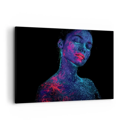 Canvastavla - Bild på duk - I sjärndammet - 100x70 cm