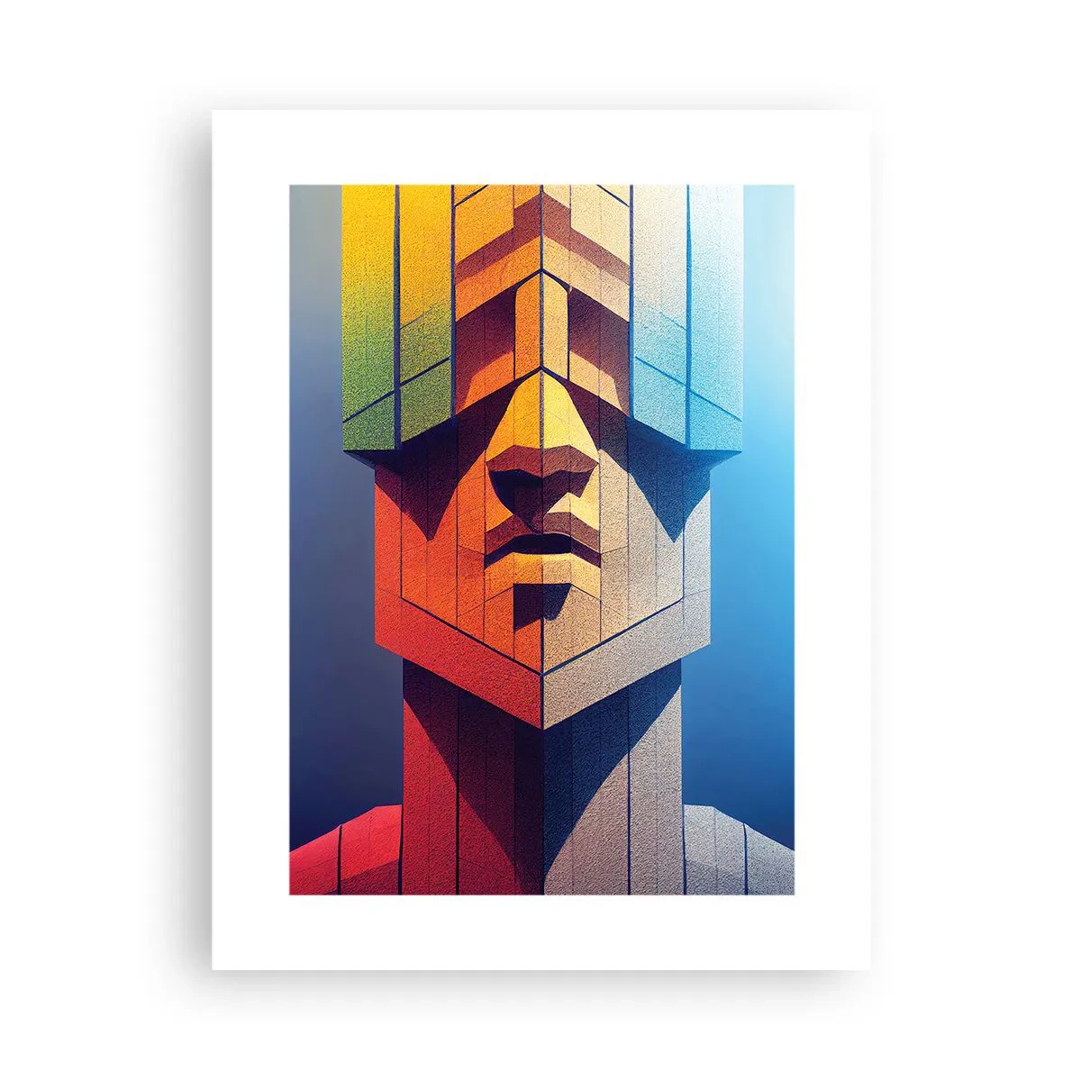 Affisch - En man med principer - 30x40 cm