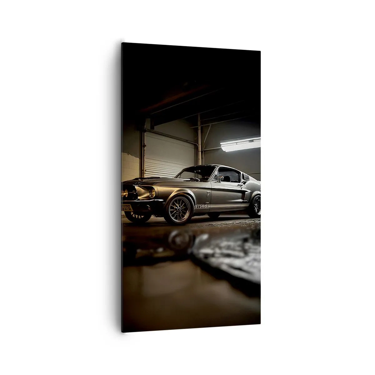 Canvastavla - Bild på duk - Tillbaka till det förflutna - 65x120 cm