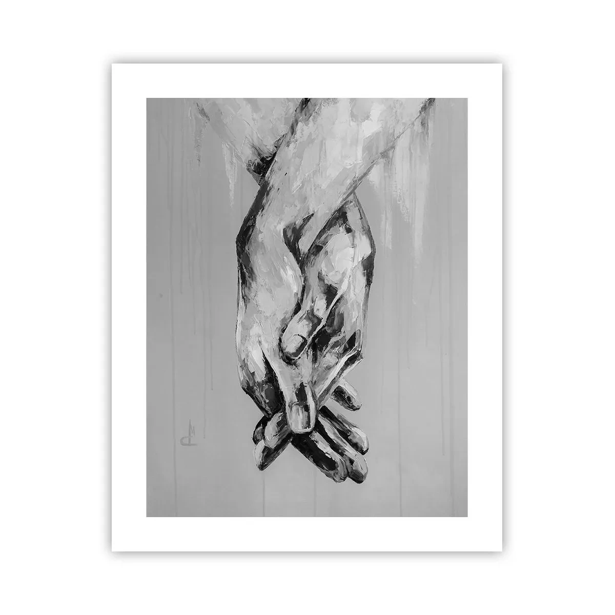 Affisch - Början... - 40x50 cm