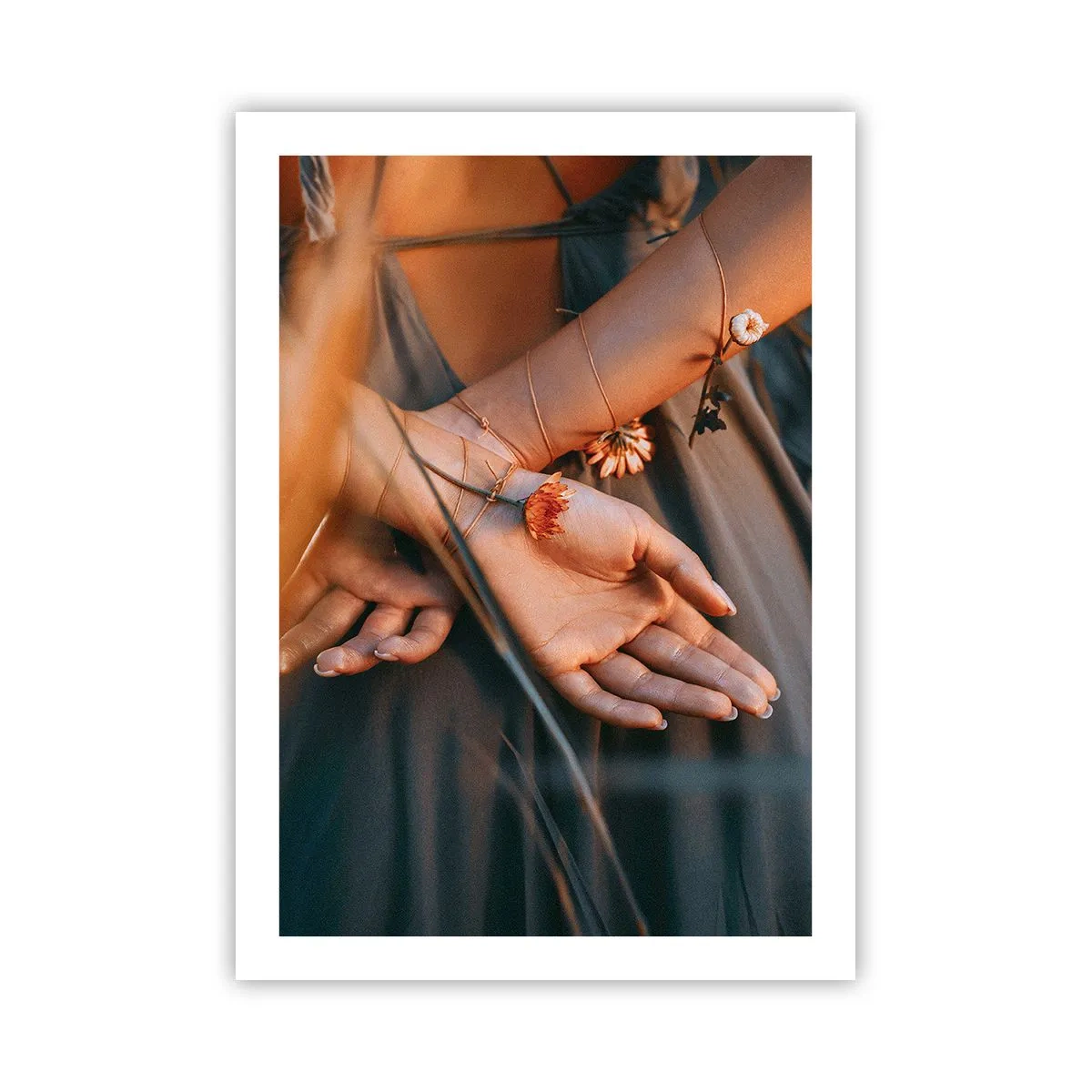 Affisch - Bunden till naturen - 50x70 cm