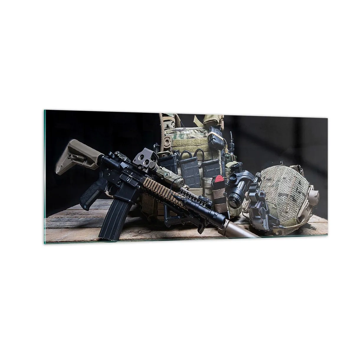 Glastavla - Bild på glas - Ledig! - 100x40 cm