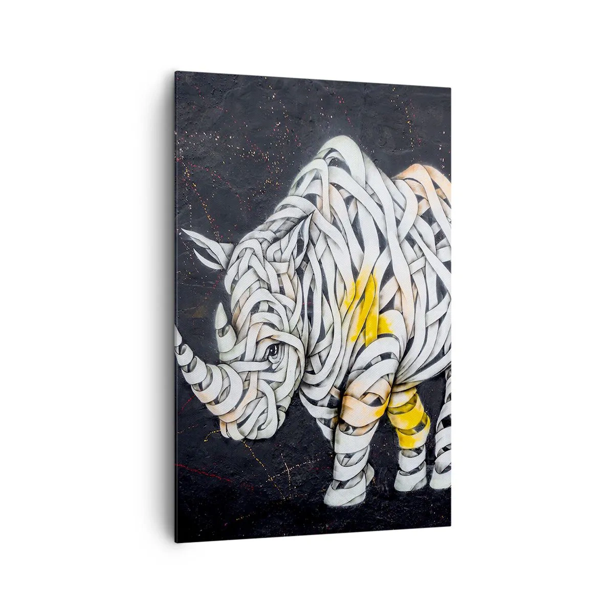 Canvastavla - Bild på duk - Grovhet är en myt - 80x120 cm