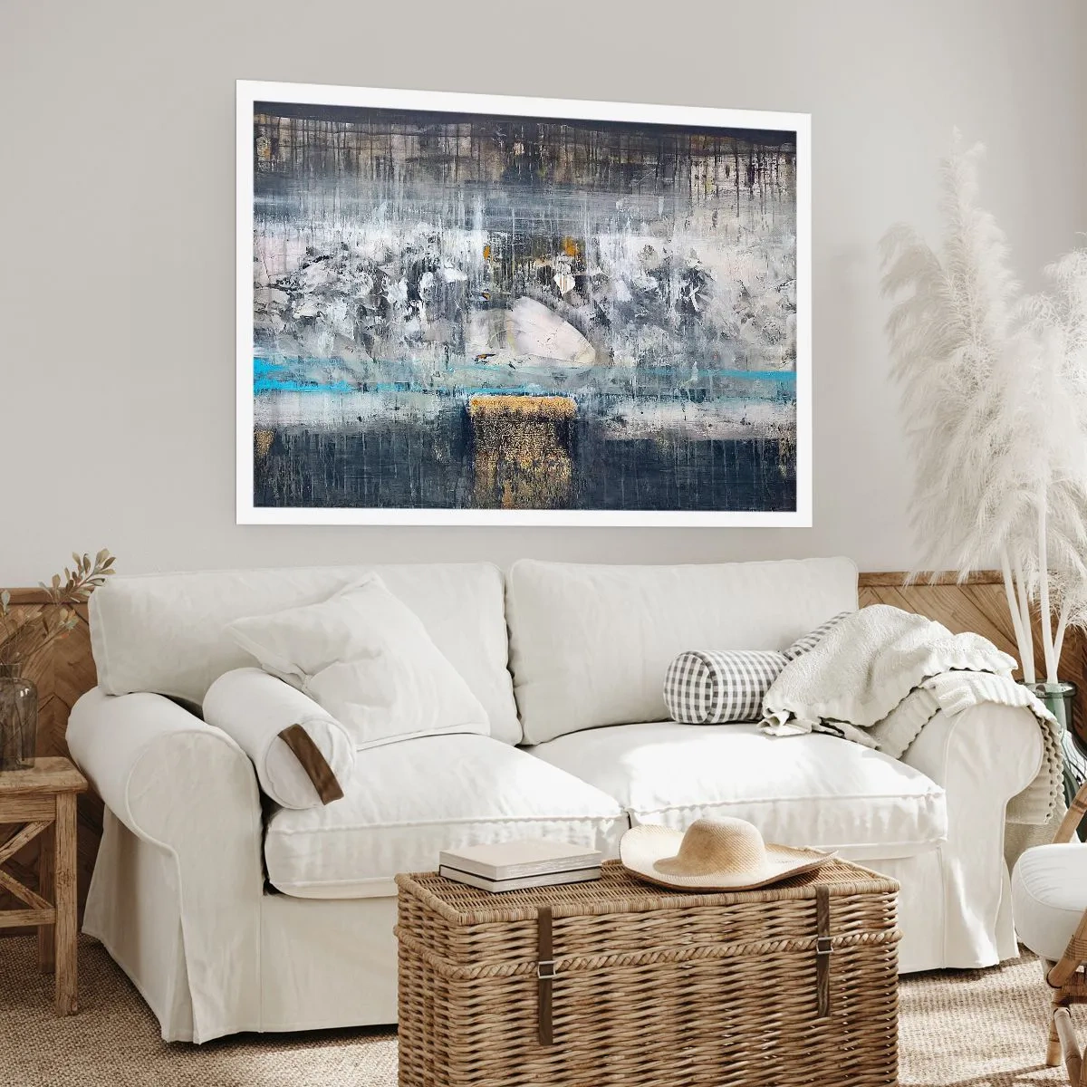 Affisch - På is och klumpar - 100x70 cm
