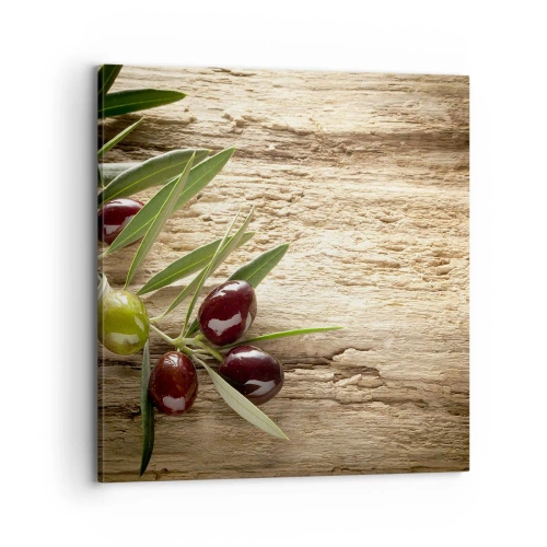 Canvastavla - Bild på duk - Direkt från naturen - 70x70 cm