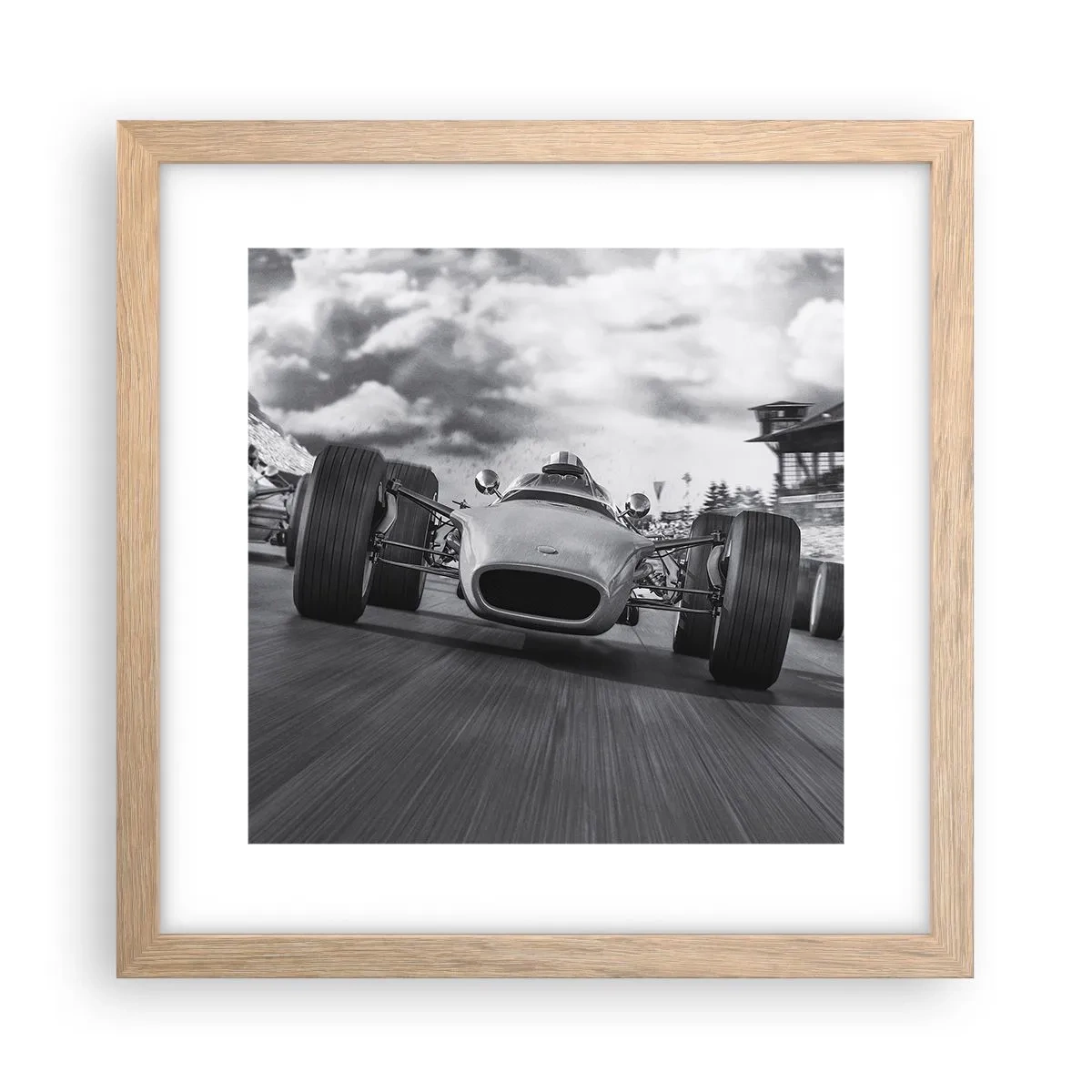 Affisch i ram av ljusek - Kraften finns! - 30x30 cm