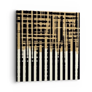 Canvastavla - Bild på duk - Arkitektonisk abstraktion - 30x30 cm