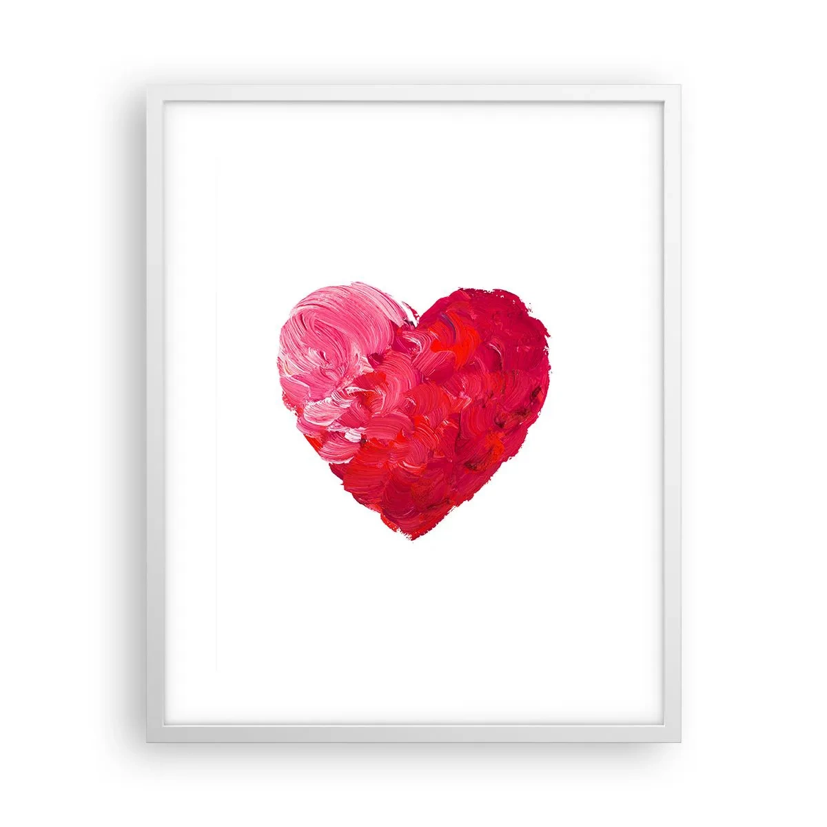 Affisch i vit ram - All you need is love - 40x50 cm