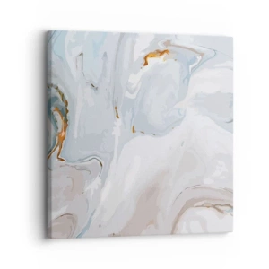 Canvastavla - Bild på duk - Utbuktande vithet - 30x30 cm