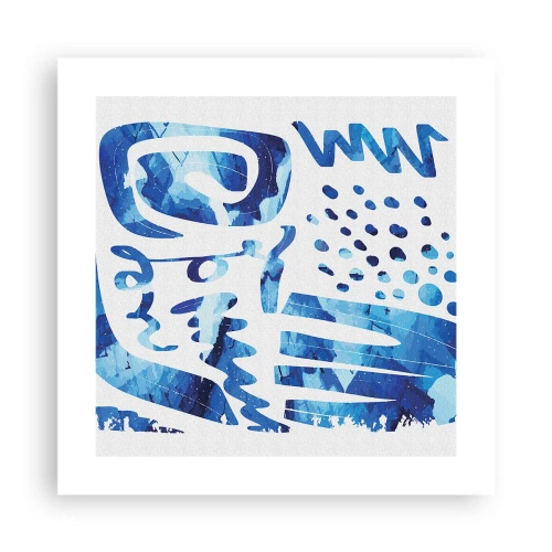 Affisch - Tillbaka till rötterna - 40x40 cm