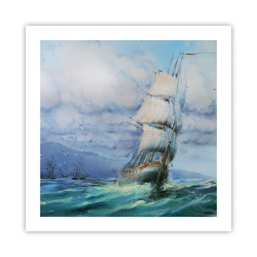Affisch - Goda vindar - 50x50 cm