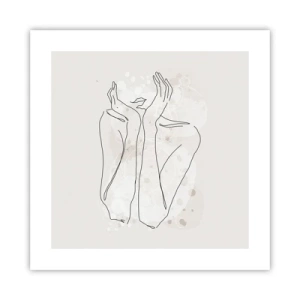 Affisch - Drömstund - 40x40 cm