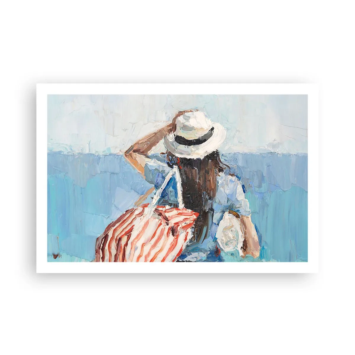 Affisch - Välkommen på semester - 91x61 cm