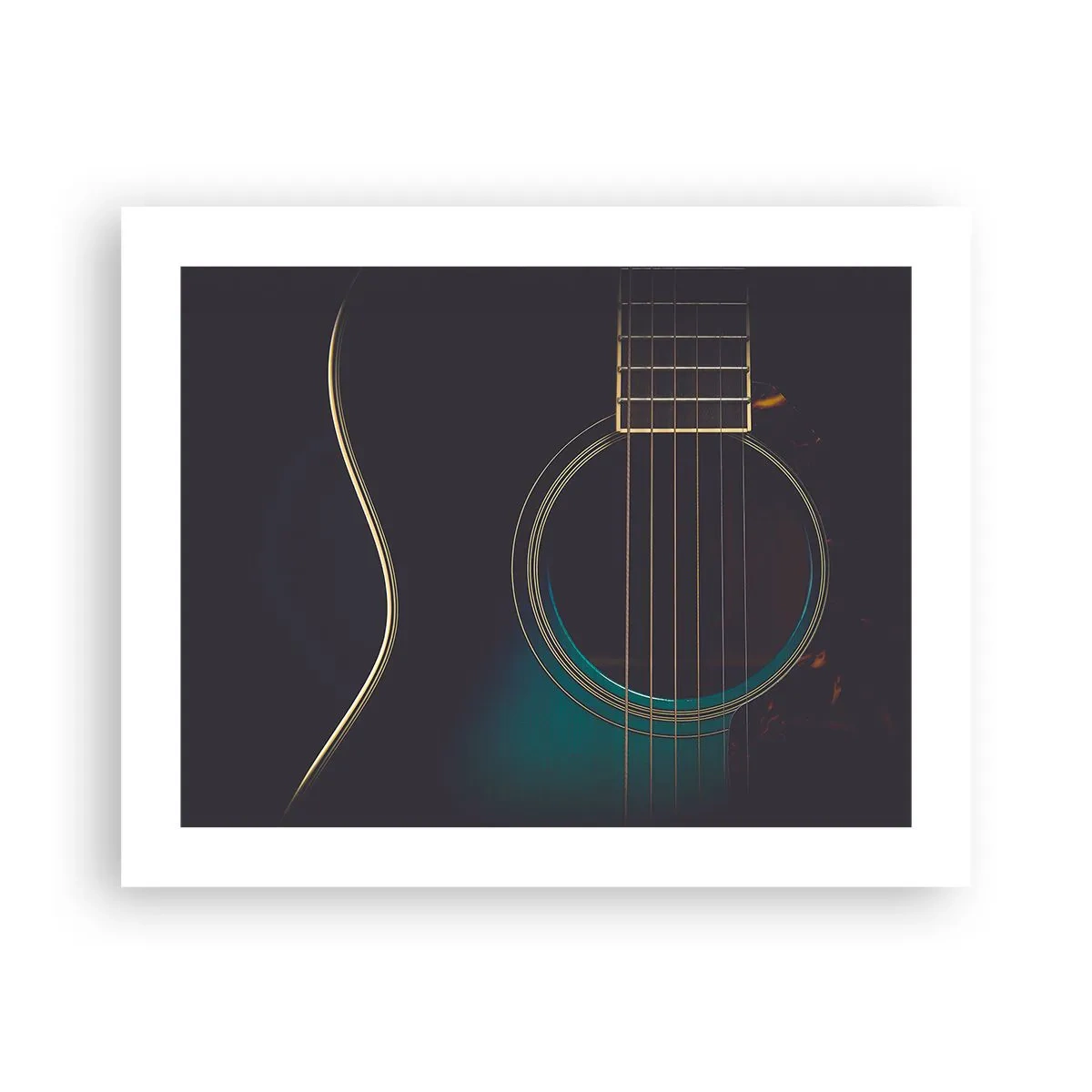 Affisch - Ett ögonblick innan det ljuder - 50x40 cm