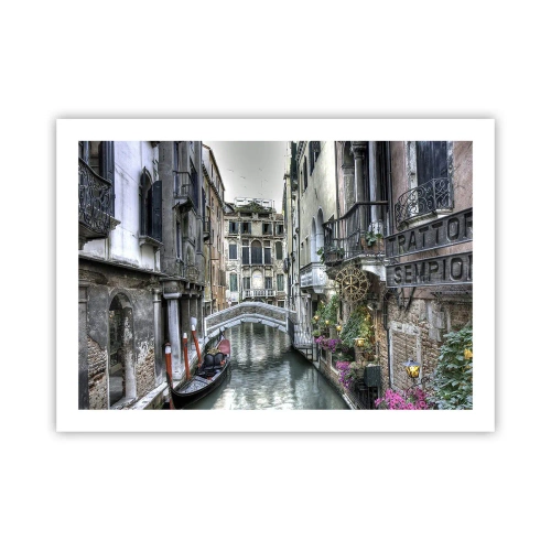 Affisch - Tyst begrundan sedan några sekel - 70x50 cm