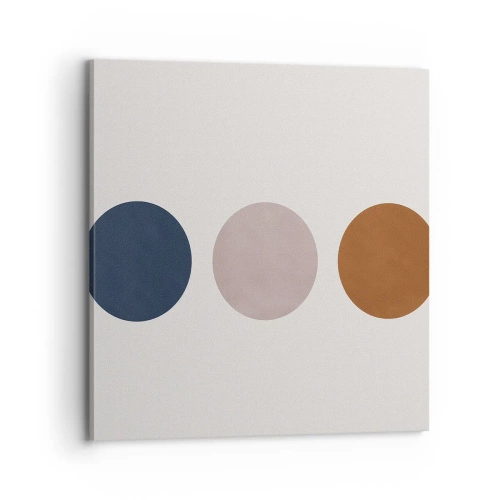 Canvastavla - Bild på duk - Perfektionens symbol - 70x70 cm