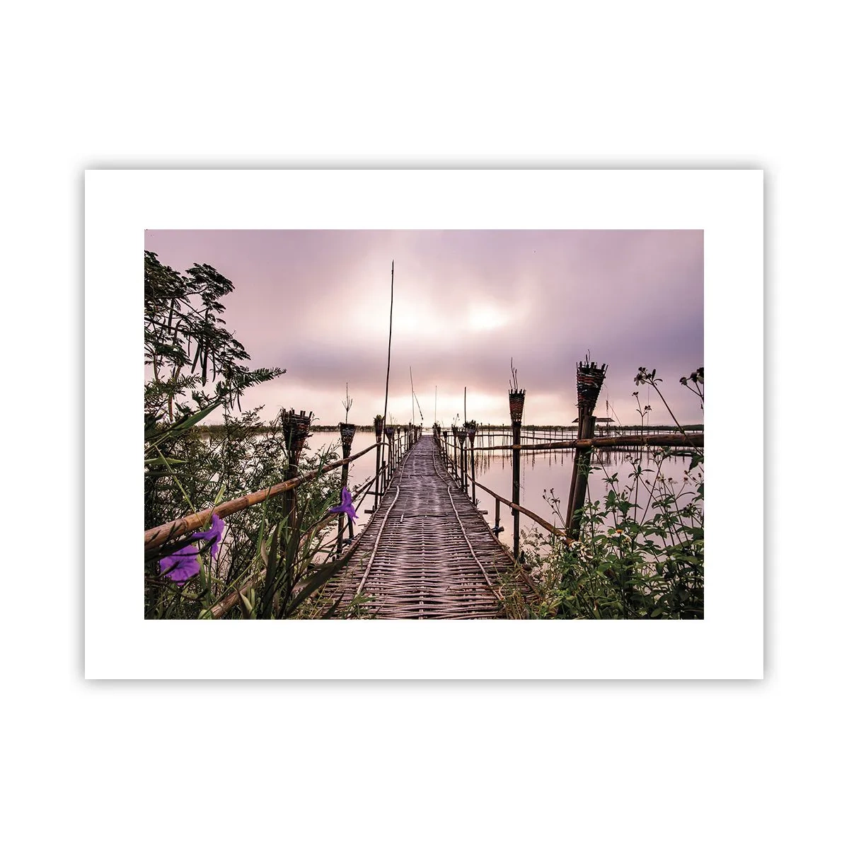 Affisch - Asiens lugn och tystnad - 40x30 cm