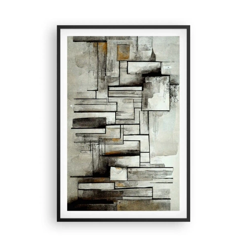 Affisch i svart ram - Kraften i enkelhet - 61x91 cm