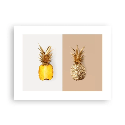 Affisch - Ananas för oss - 40x30 cm