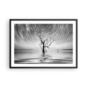 Affisch i svart ram - Naturens symfoni - 70x50 cm