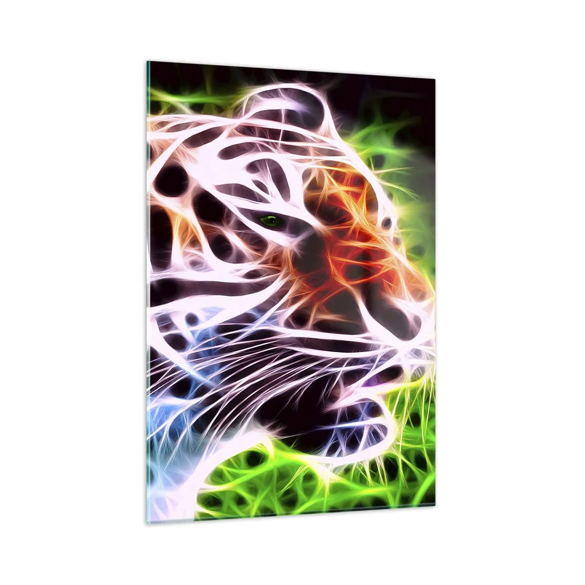 Glastavla - Bild på glas - Farlig stämning - 50x70 cm