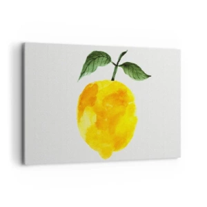 Canvastavla - Bild på duk - Hur man känner smaken av solen - 120x80 cm