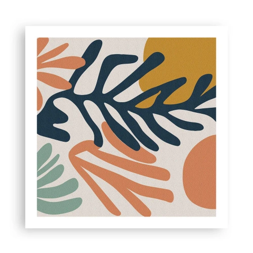 Affisch - Korallhav - 60x60 cm