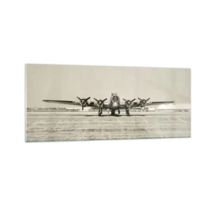 Glastavla - Bild på glas - Redo som vanligt - 100x40 cm