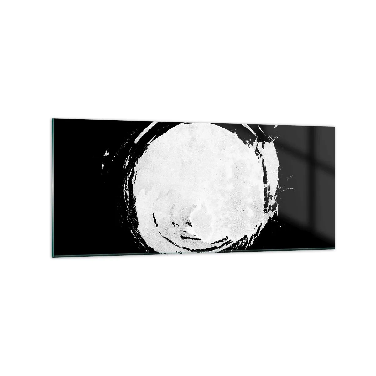 Glastavla - Bild på glas - Den goda vägen ut - 120x50 cm