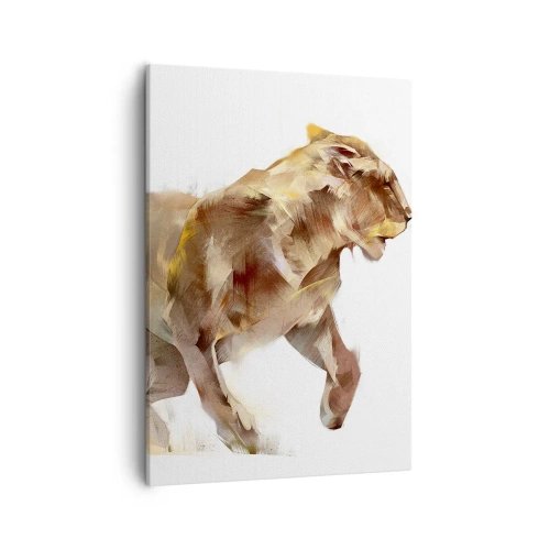 Canvastavla - Bild på duk - Vild grace - 50x70 cm