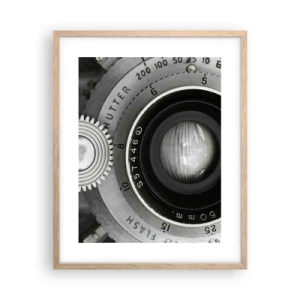 Affisch i ram av ljusek - En berättelse om Hollywood - 40x50 cm