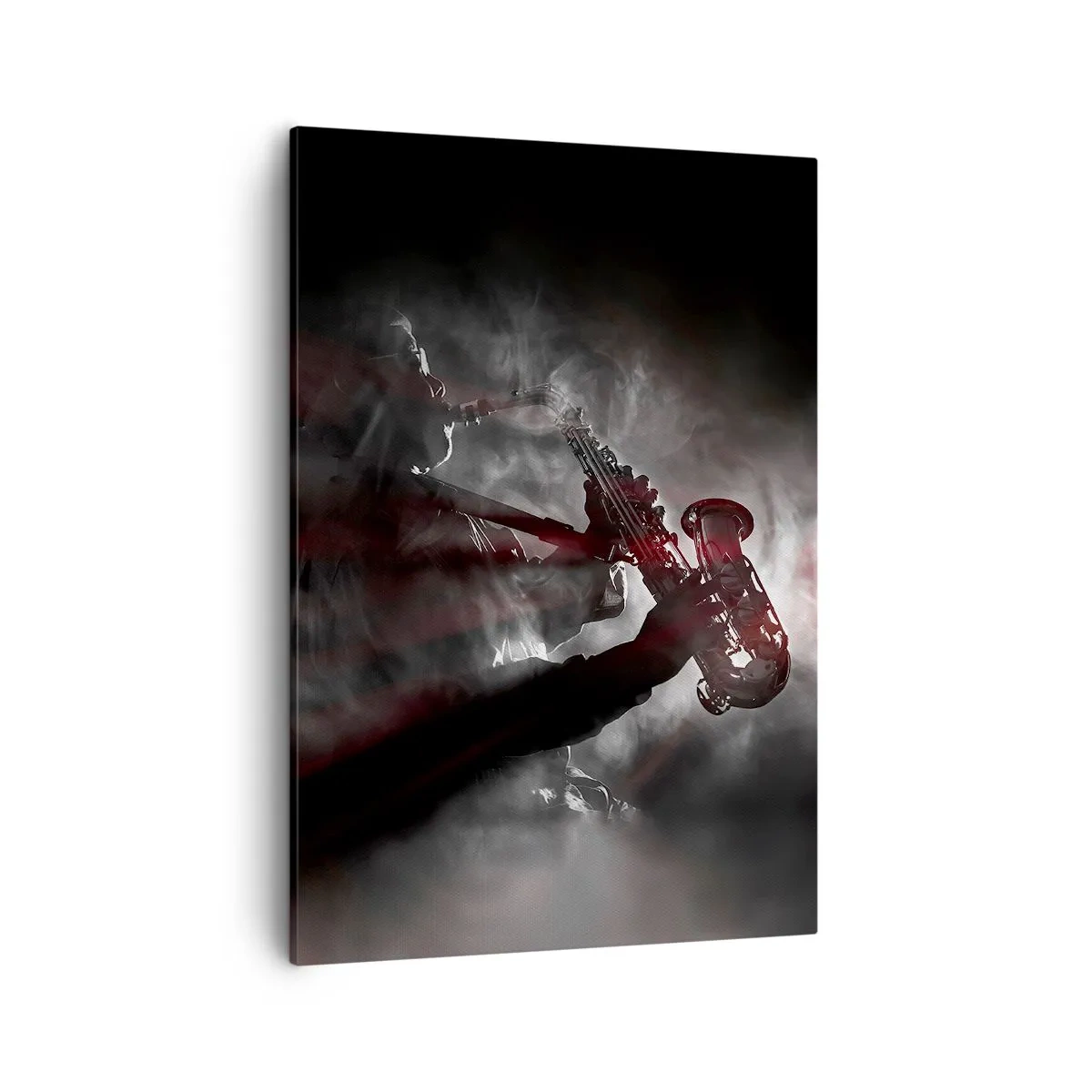 Canvastavla - Bild på duk - I jazzens ångor - 50x70 cm