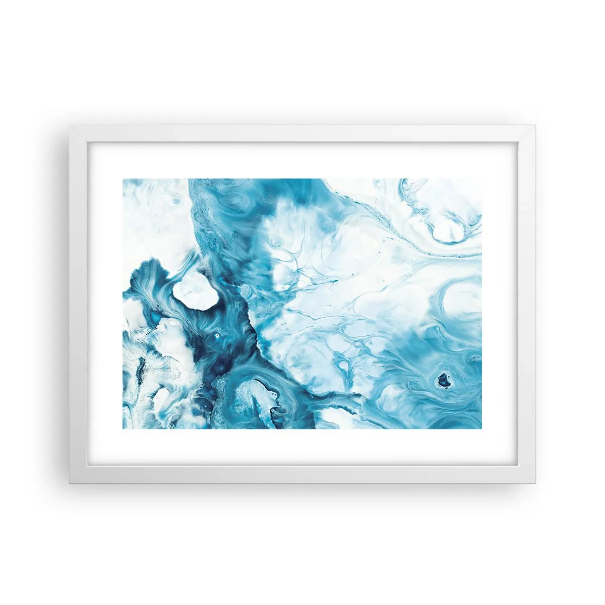 Affisch i vit ram - Blåhetens konsert - 40x30 cm