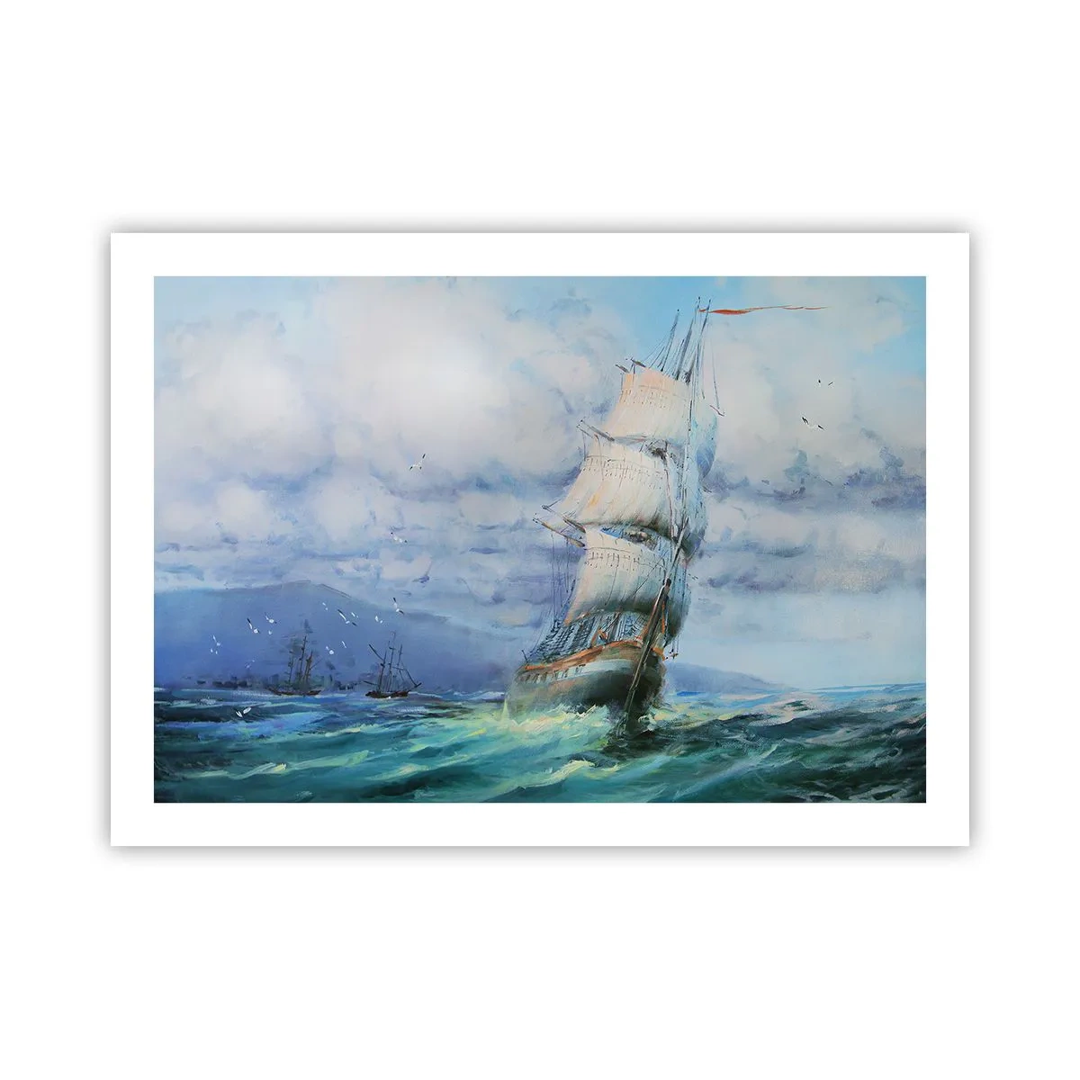 Affisch - Goda vindar - 70x50 cm