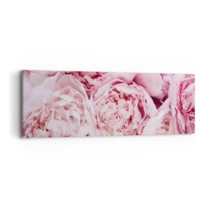 Canvastavla - Bild på duk - Hopklämda och doftande - 90x30 cm