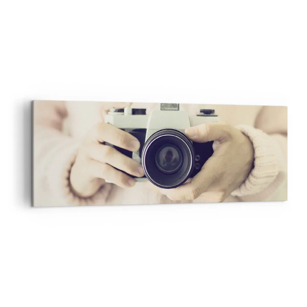 Canvastavla - Bild på duk - För att veta mer... - 140x50 cm