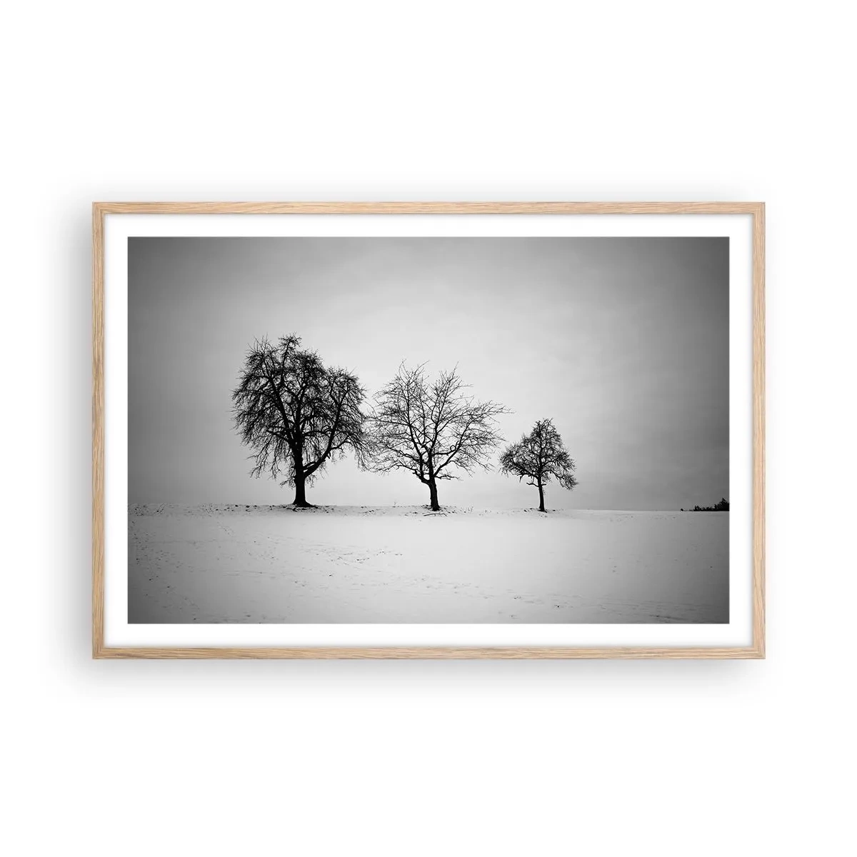 Affisch i ram av ljusek - Vad drömmer de om? - 91x61 cm