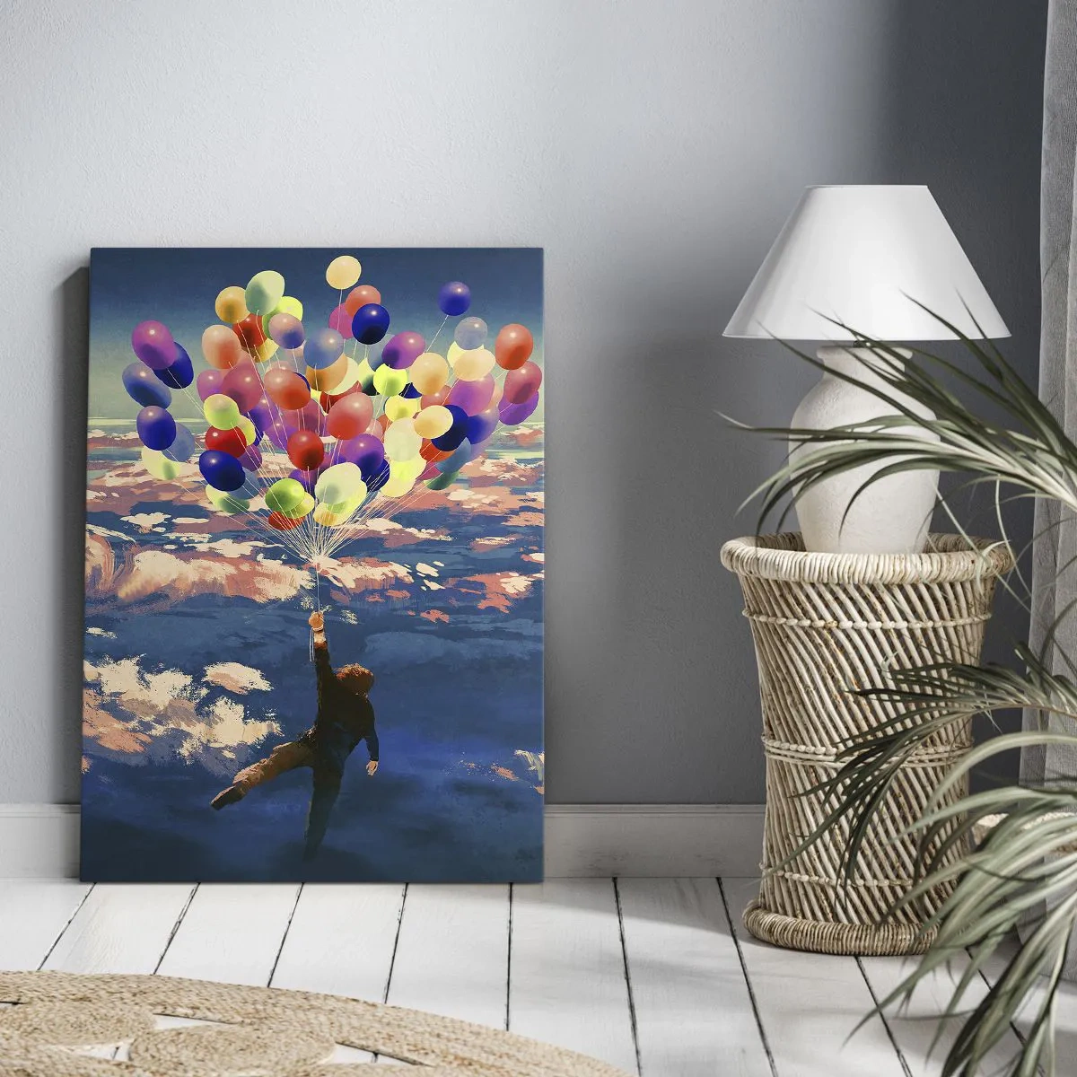 Canvastavla - Bild på duk - Uppfylld barndomsdröm - 50x70 cm