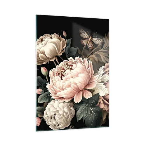 Glastavla - Bild på glas - I barockstil - 50x70 cm