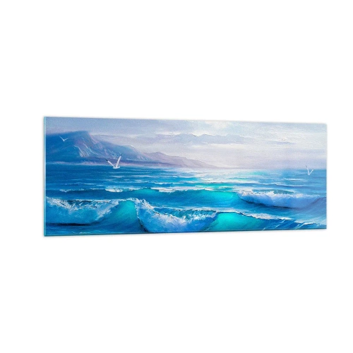 Glastavla - Bild på glas - Stillande - 140x50 cm