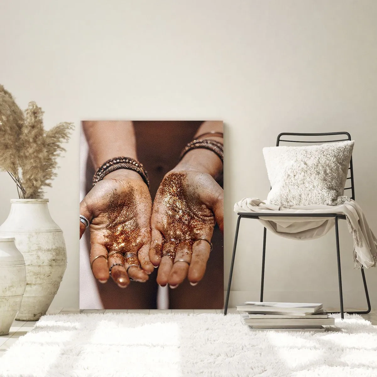 Glastavla - Bild på glas - Gåva för dig - 80x120 cm