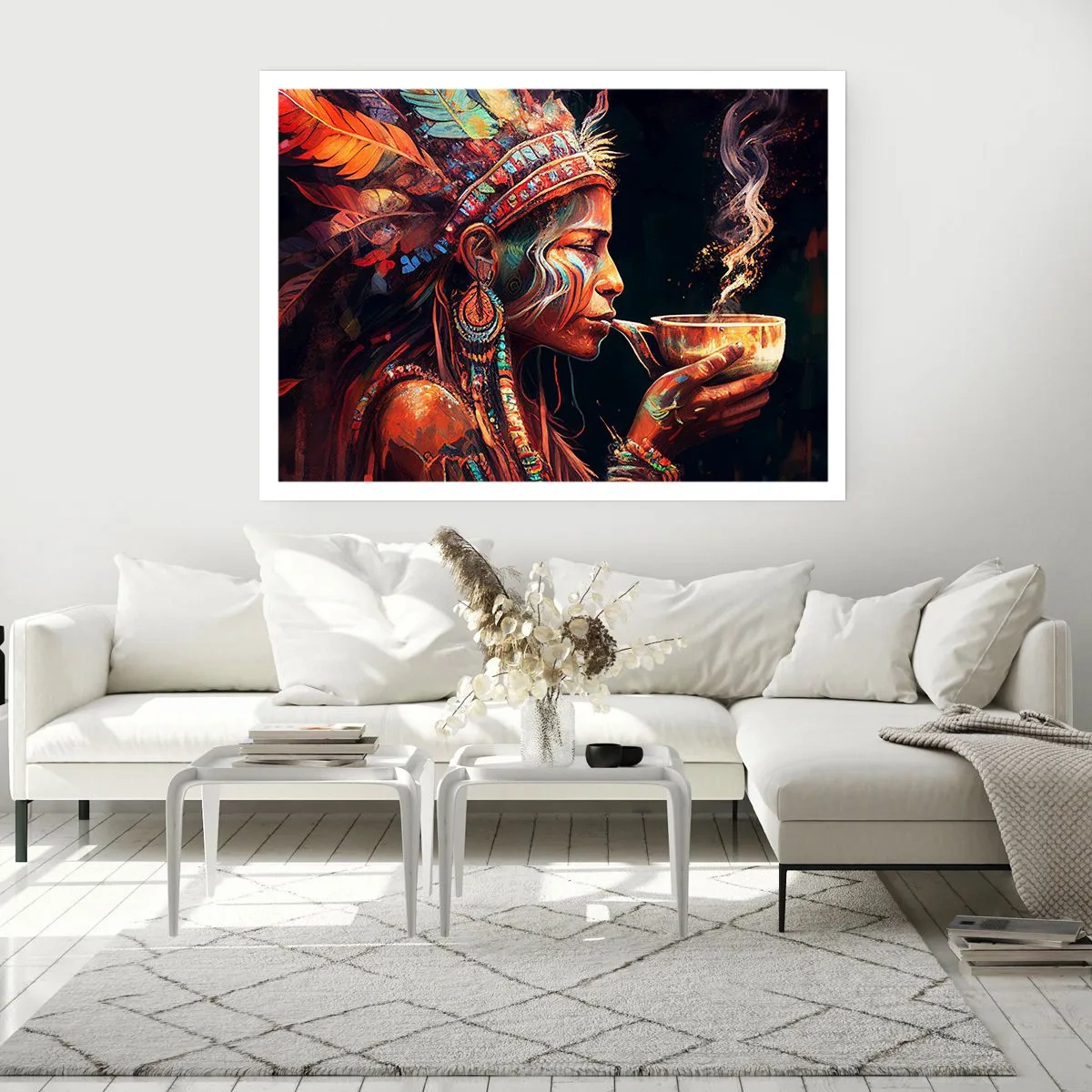 Affisch - En magisk ritual - 100x70 cm