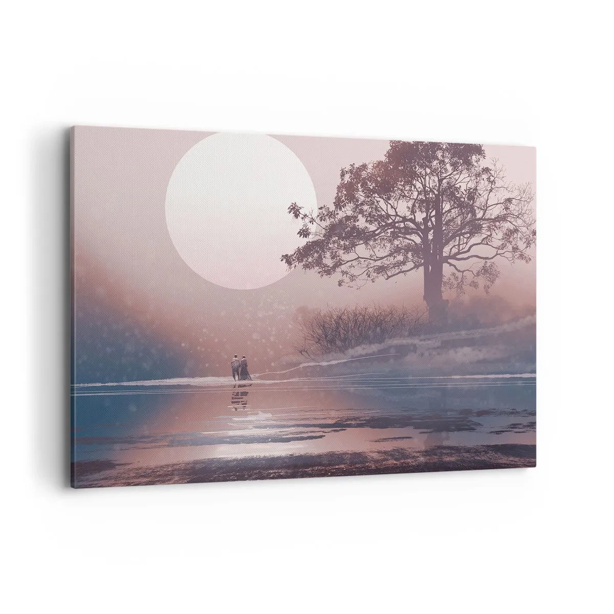 Canvastavla - Bild på duk - Nattens under - 100x70 cm