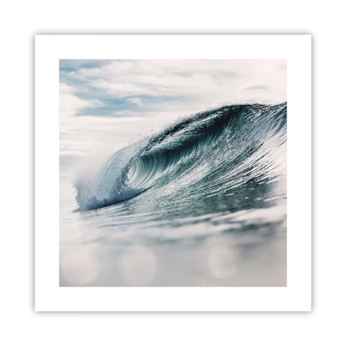 Affisch - Vattentopp - 40x40 cm