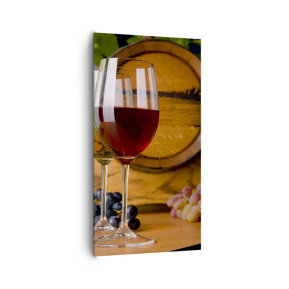 Canvastavla - Bild på duk - Som hos gamla mästare - 65x120 cm