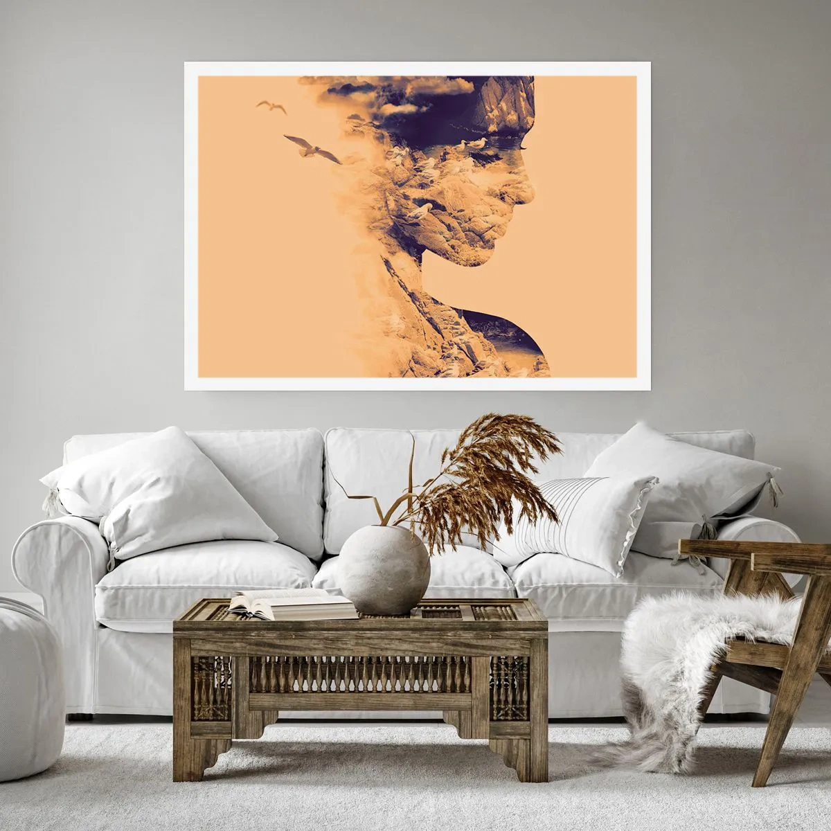 Affisch - Skön av naturen - 70x50 cm