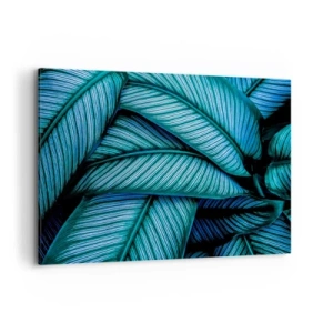 Canvastavla - Bild på duk - Livslinjer - 100x70 cm