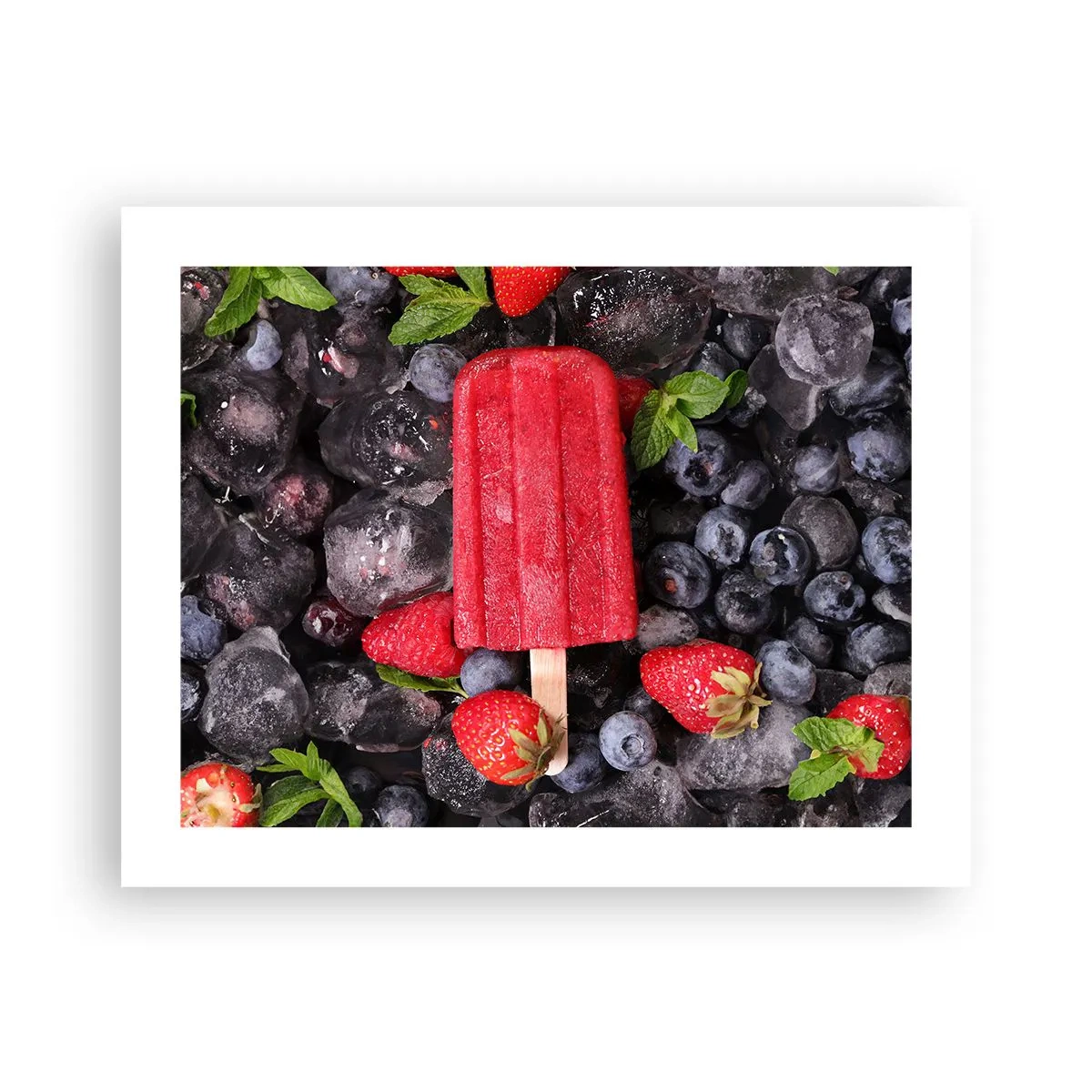 Affisch - En smak av varm sommar - 50x40 cm